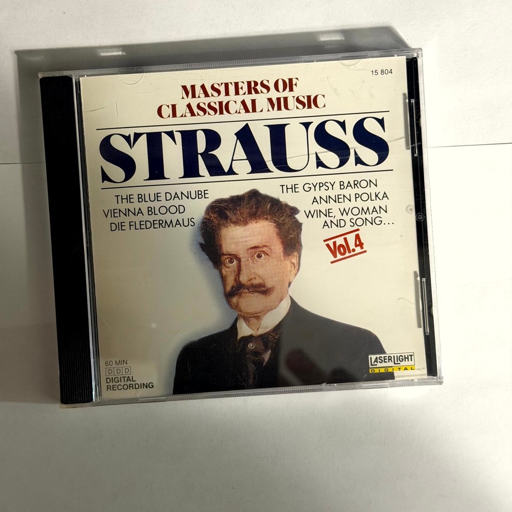 Masters of Classical Music Vol 4 Johann Strauss CD LaserLight 15 804 Blue Danube
